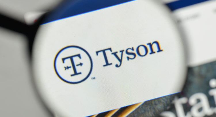 Tyson Tops 4Q Results But Sees COVID-19 Headwinds Ahead; Analyst Raises PT
