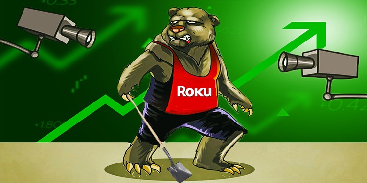 A Roku Bear Digs Himself Out of a Hole