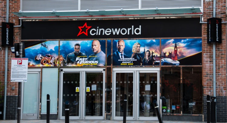 Cineworld Pops 23% After Securing £560M Lifelines As Theatres Stay Shut