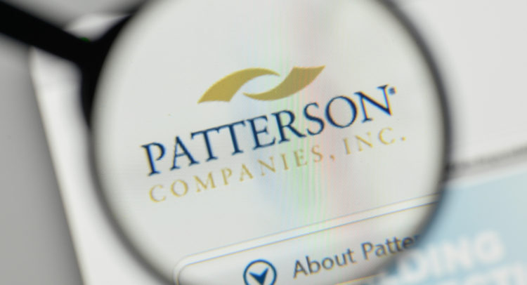 Patterson Companies Falls 5% On Loss of Heartland Dental Distribution Deal