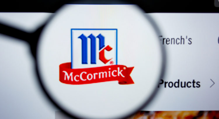 McCormick Stock (NYSE:MKC) Down on Disappointing Q3 Results