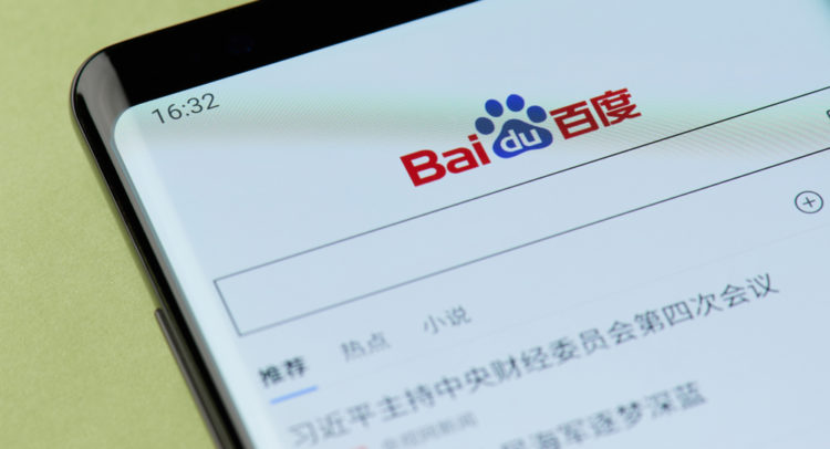 Baidu Clinches Energy Deal With China Huaneng Group; Shares Gain 5% Pre-Market