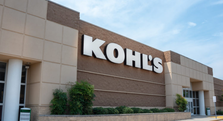 Kohl’s Shares Up as Investor Urges Business Split