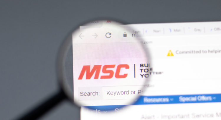 MSC Industrial’s Revenues Fall Short Of Estimates In 2Q; Shares Drop 4.5%