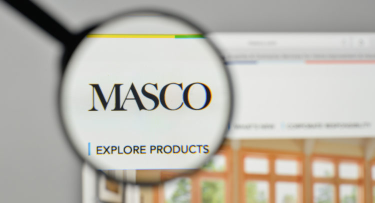 Masco Announces $350M Accelerated Share Repurchase Agreement