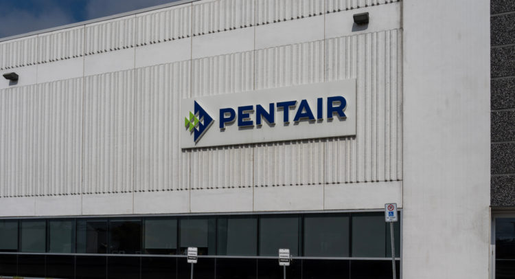 Pentair Updates 2021 Guidance; Street Sees Over 4% Upside