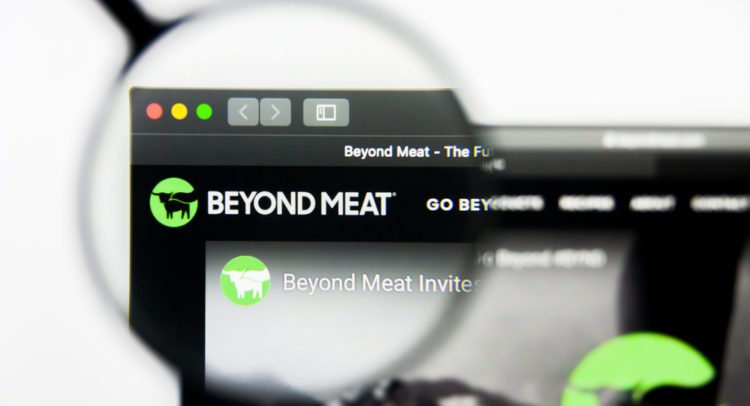 Вот почему вчера акции Beyond Meat (NASDAQ:BYND) упали