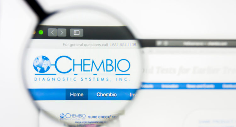 Chembio Diagnostics Bags $28.3M Oder for SARS-CoV-2 Antigen Tests from Brazil