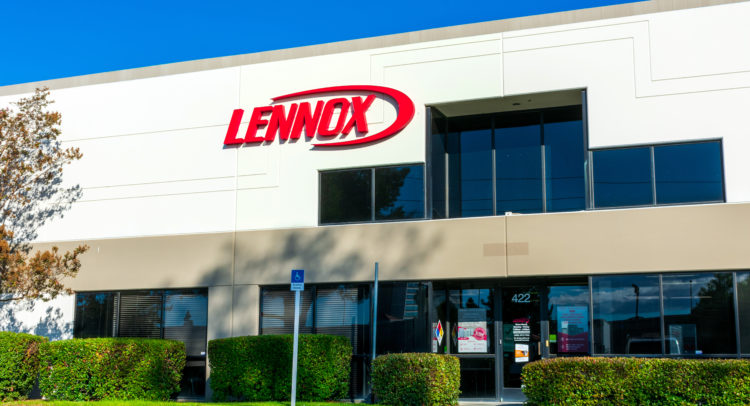 Lennox Jumps 2.1% on Excellent Q2 Results