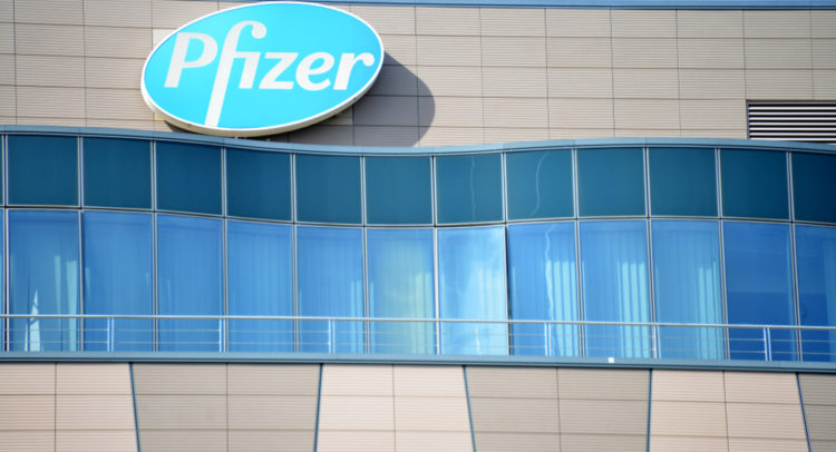 Pfizer получает одобрение FDA для CIBINQO. Это хорошее событие для акций Pfizer. Посмотрим оценку акций