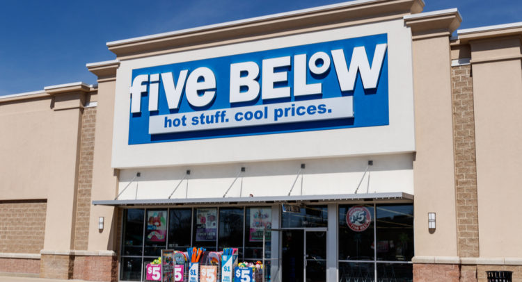 Five Below: Above the Pack; Discounted Stock