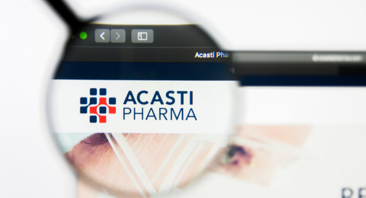 Acasti Pharma: Low Chance of a Rebound