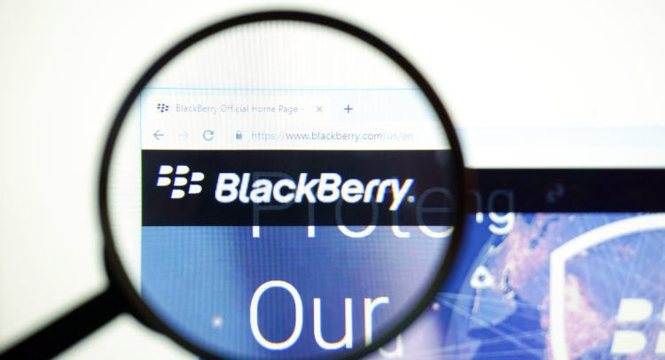 BlackBerry Q2 Revenue Falls 32%; Shares Gain 10%