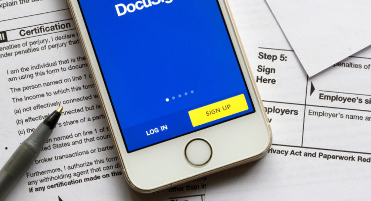 DocuSign Stock: Getting Cheap as Sell-Offs Intensify