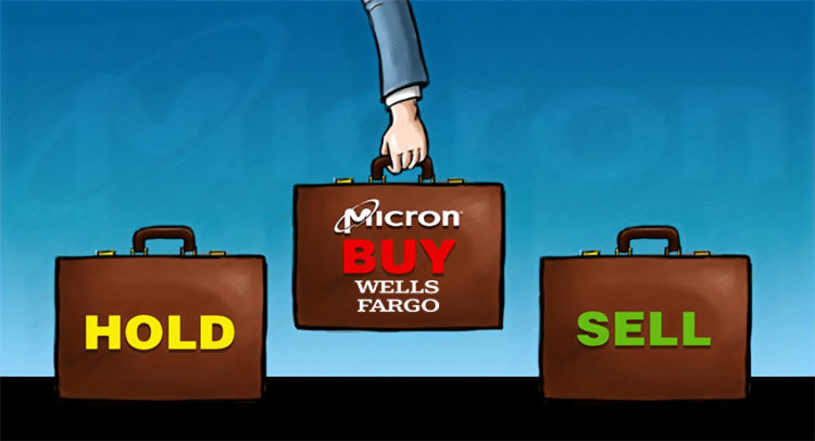 Micron: Time to Load up on Shares, Says Wells Fargo