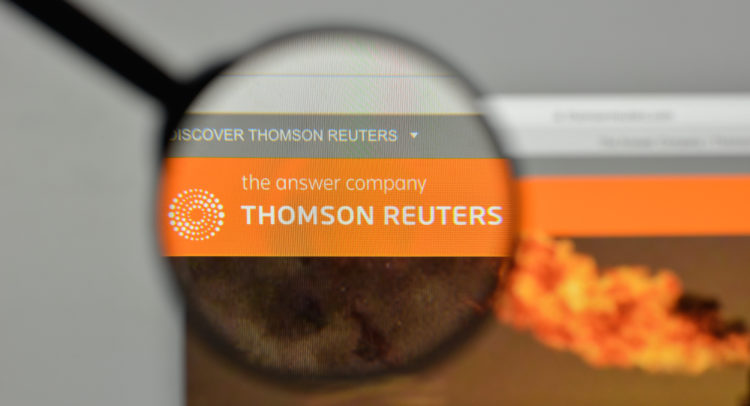 Thomson Reuters Q3 Revenue Rises; Shares Pop