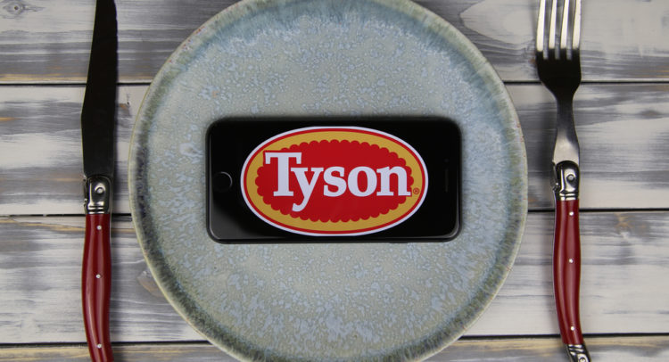 Tyson Foods публикует отличные результаты в первом квартале. Акции достигли рекордно высокого уровня