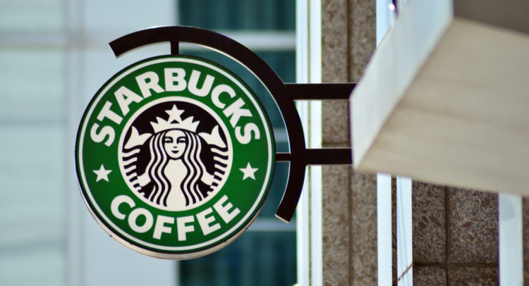 Оценка обновленного фактора риска по акциям Starbucks