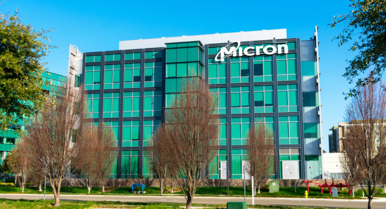 Micron держится, несмотря на потерю больших доходов