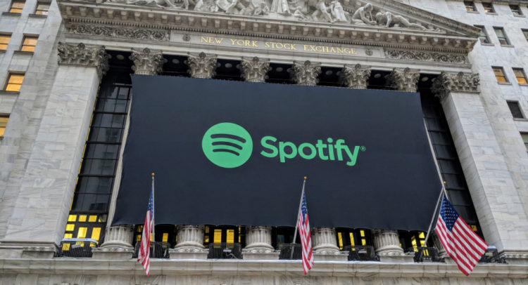 Spotify to Curb Hiring Pace by 25%; Street Sees 44% Upside