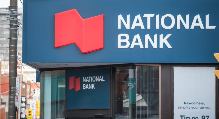 Why is National Bank (TSE:NA) Stock Down Today?