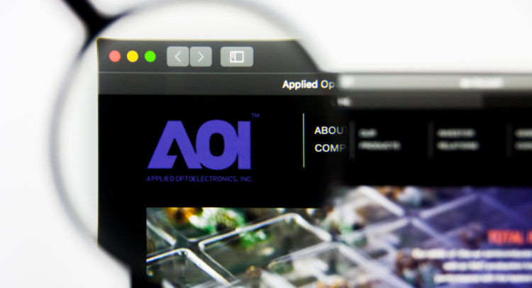 Applied Optoelectronics (NASDAQ: AAOI) Surges on Chinese Assets Sale