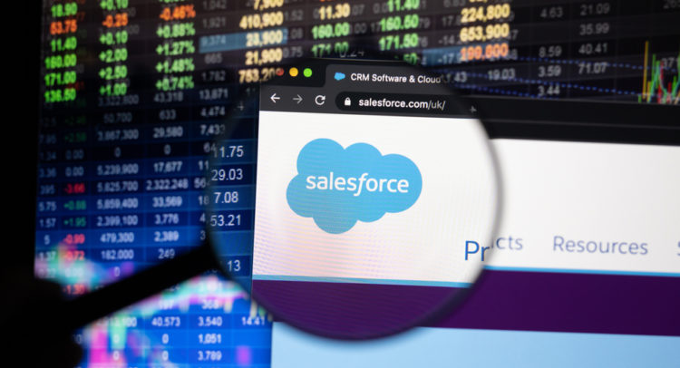 Salesforce initiated with a Sector Weight at KeyBanc