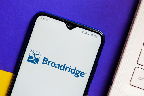 Broadridge reports Q2 adjusted EPS 91c, consensus 90c