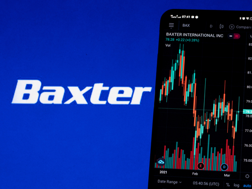 Baxter sees Q2 EPS 65c-67c, consensus 67c