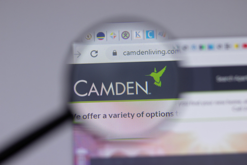 Camden Property initiated with a Buy at UBS