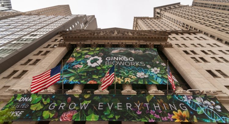 Ginkgo Bioworks Stock (NYSE:DNA) Becomes Volatile Following Securities Offering