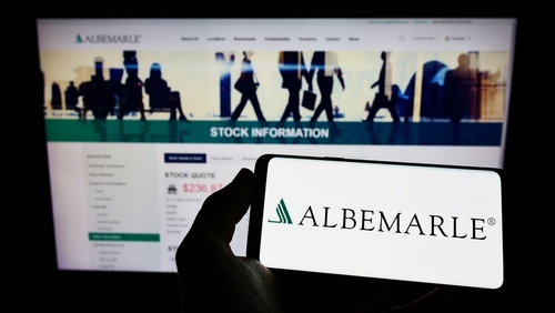 Albemarle (ALB) Gets a Buy from RBC Capital