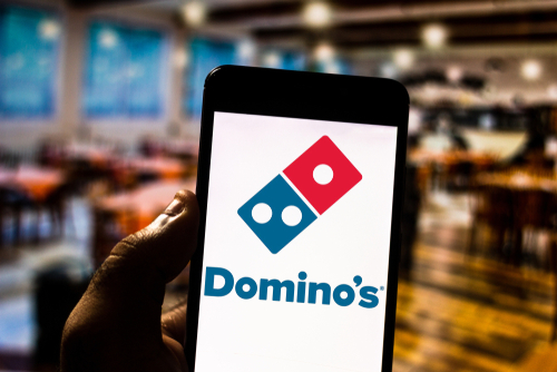 Domino’s Pizza rises 8.6%