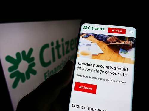 Citizens Financial reports Q4 underlying EPS $1.32, consensus $1.31