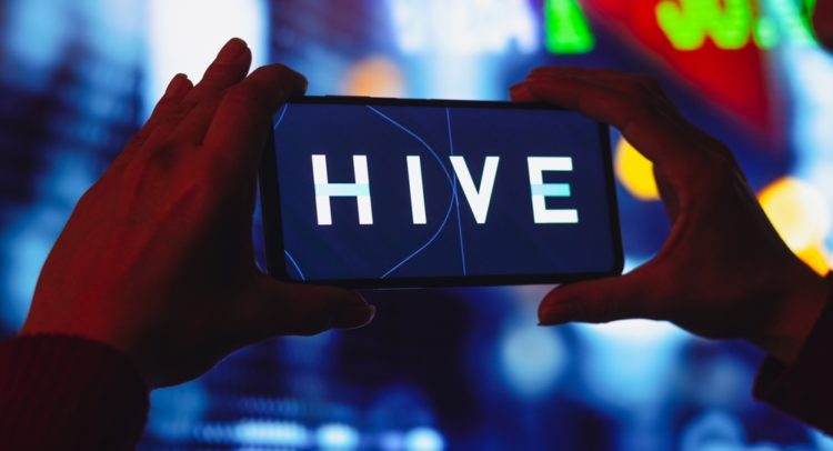 hive blockchain stock nasdaq