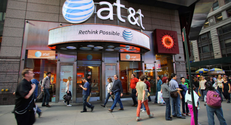 AT&T Rises on Q4 Earnings Beat