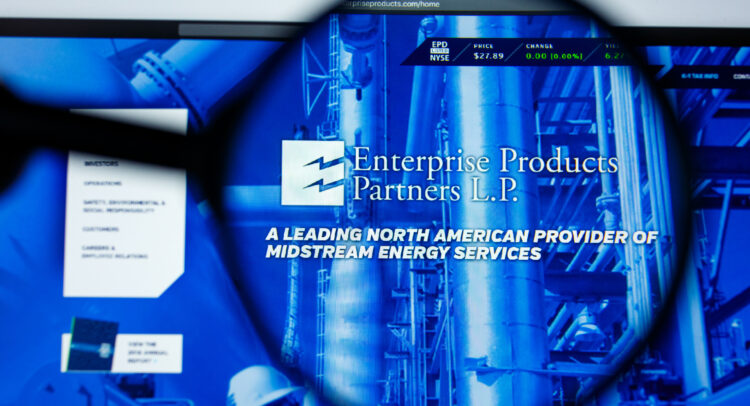 Enterprise Products Partners (NYSE:EPD): A Top Midstream Stock for Growing Income