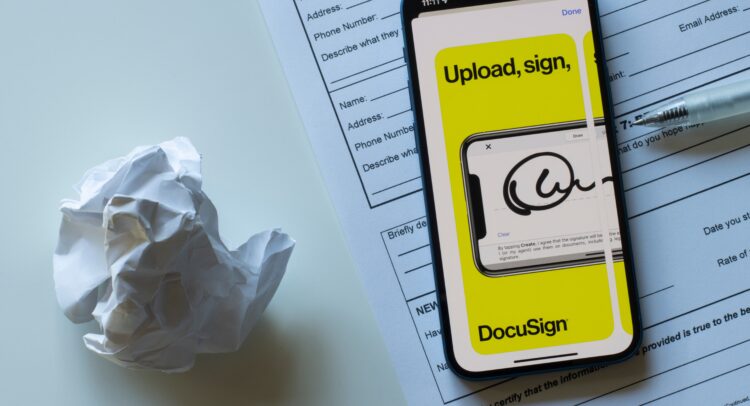DocuSign Plunges after Analyst Downgrade