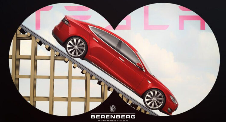 Time to Downgrade Tesla Stock, Says Berenberg