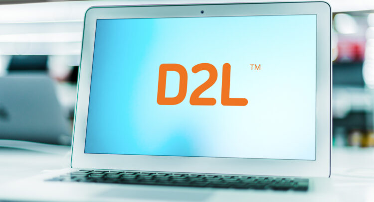 D2L Stock (TSE:DTOL) Soars 14.8% after Raising Guidance, Beating Earnings