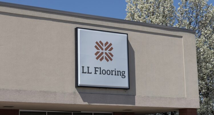 Why is LL Flooring Stock (NYSE:LL) Rising?