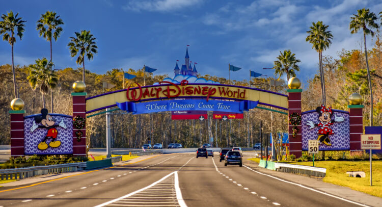 Disney (NYSE:DIS) Sees Lower Footfalls at U.S. Theme Parks