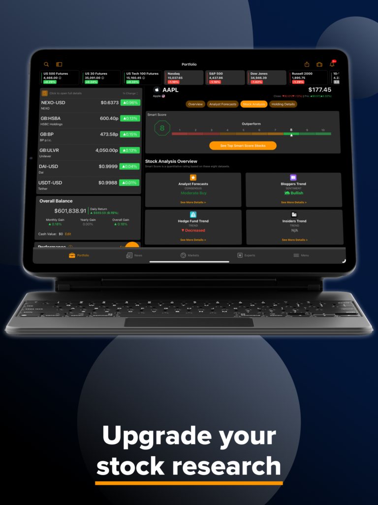 Повысьте уровень своих инвестиций с новым интерфейсом iPad от TipRanks