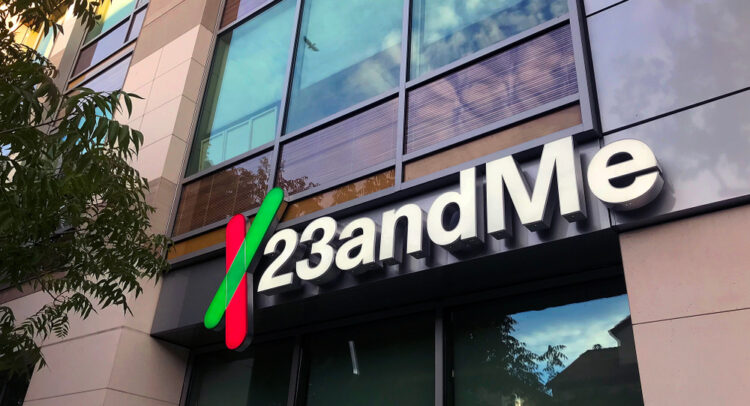 Компания 23andME (NASDAQ:ME) выросла после одобрения FDA на сообщение о дополнительных вариантах гена BRCA