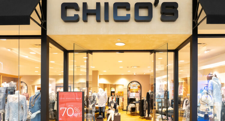 Chico’s FAS (NYSE: CHS) Soars after $1 Billion Deal with Sycamore Partners