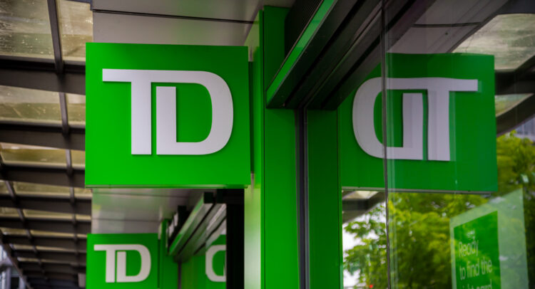 TD Bank (TSE:TD) ожидает увеличения стоимости акций Charles Schwab на 156 миллионов долларов