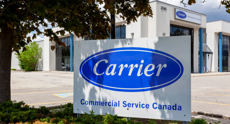 Bank of America Downgrades Carrier Global (NYSE:CARR) to Underperform