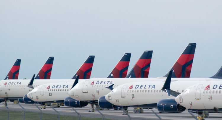 Акции Delta Air Lines (NYSE:DAL) выросли на фоне подтверждения прогнозов