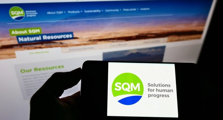 SQM (NYSE:SQM) Soars on Lithium Deal with Codelco