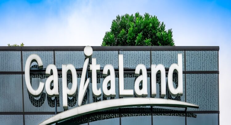 CapitaLand Shares Fall on Profit Warning